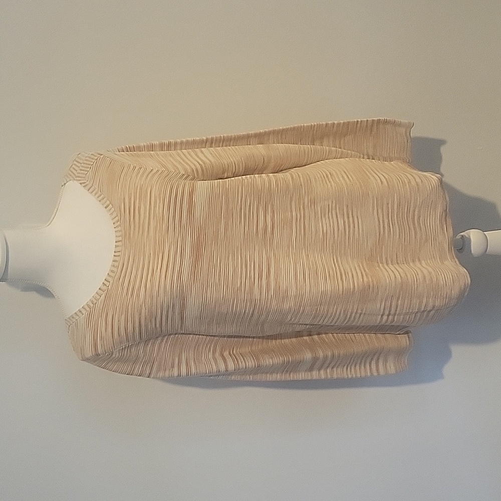 NWT Chico's Pullover Sweater Neutral Spacedye Bateau Size 2 or Size Large